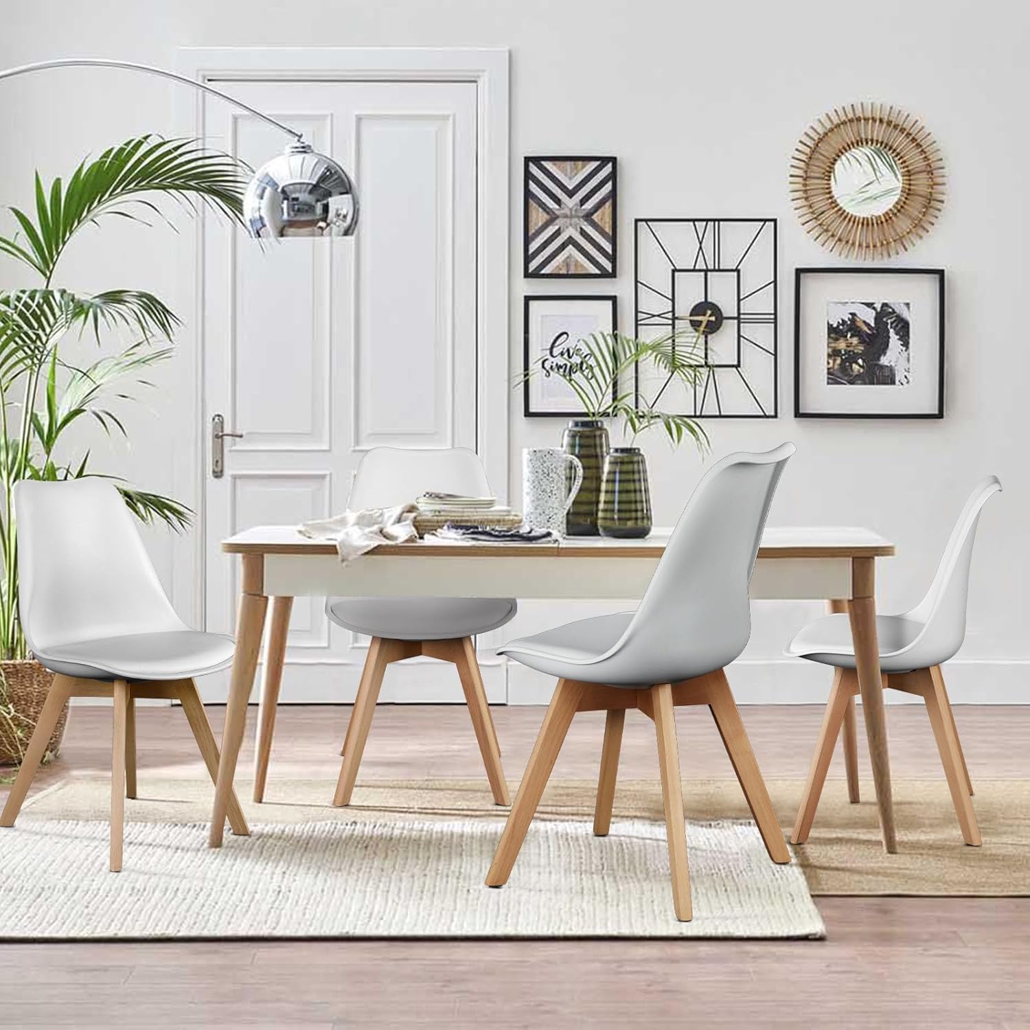 Basic White 4 Chairs-02